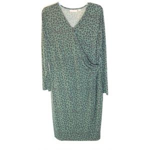 Belle | Women’s LS Leopard Dress Size M